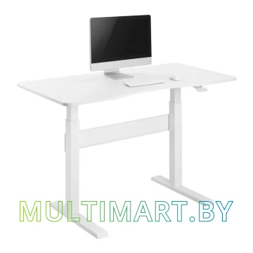 Стол для работы стоя ErgoSmart Air Desk L (белый) картинка 5